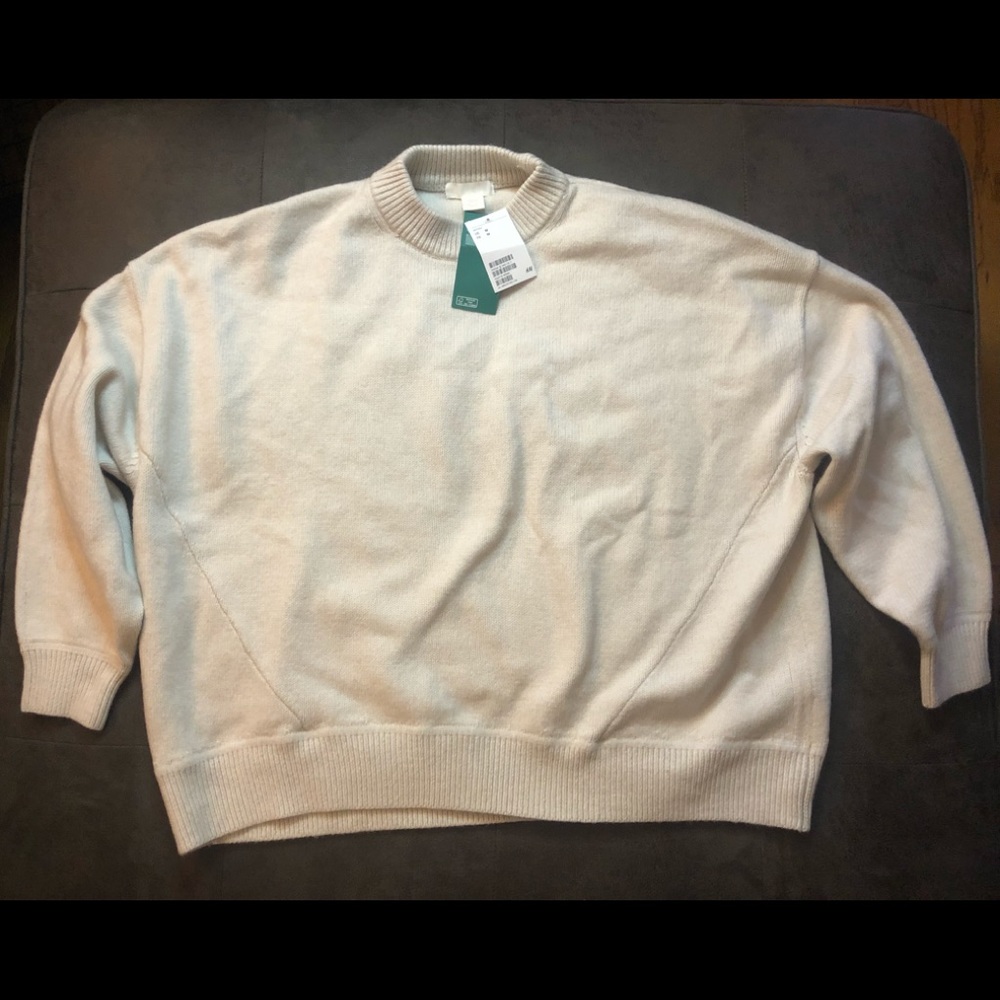H&M Cream Sweater